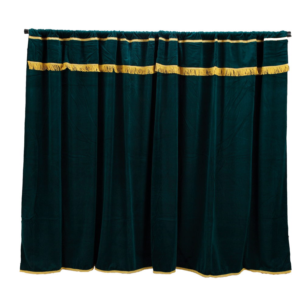 TERCIOPELO PARABAN LUTO FIJO # SIN AN./VERDE