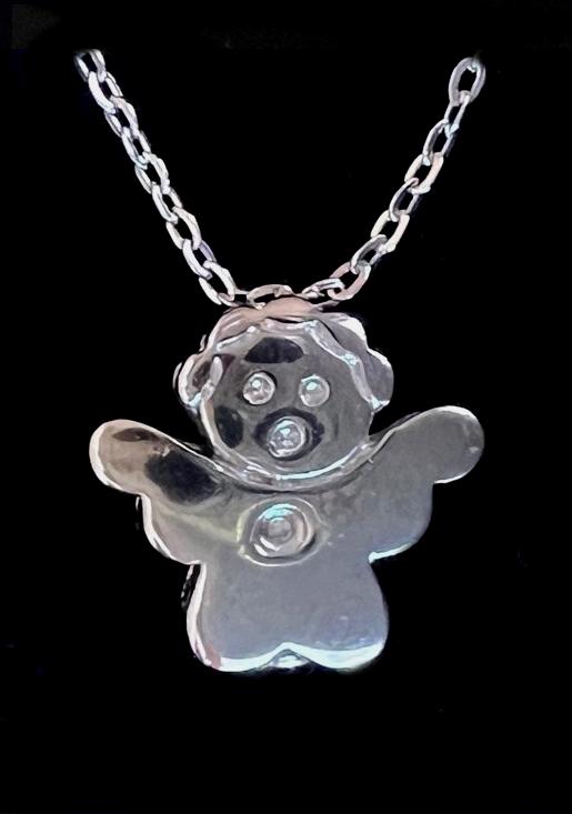 RELICARIO JOYA PLATA ANGELITO