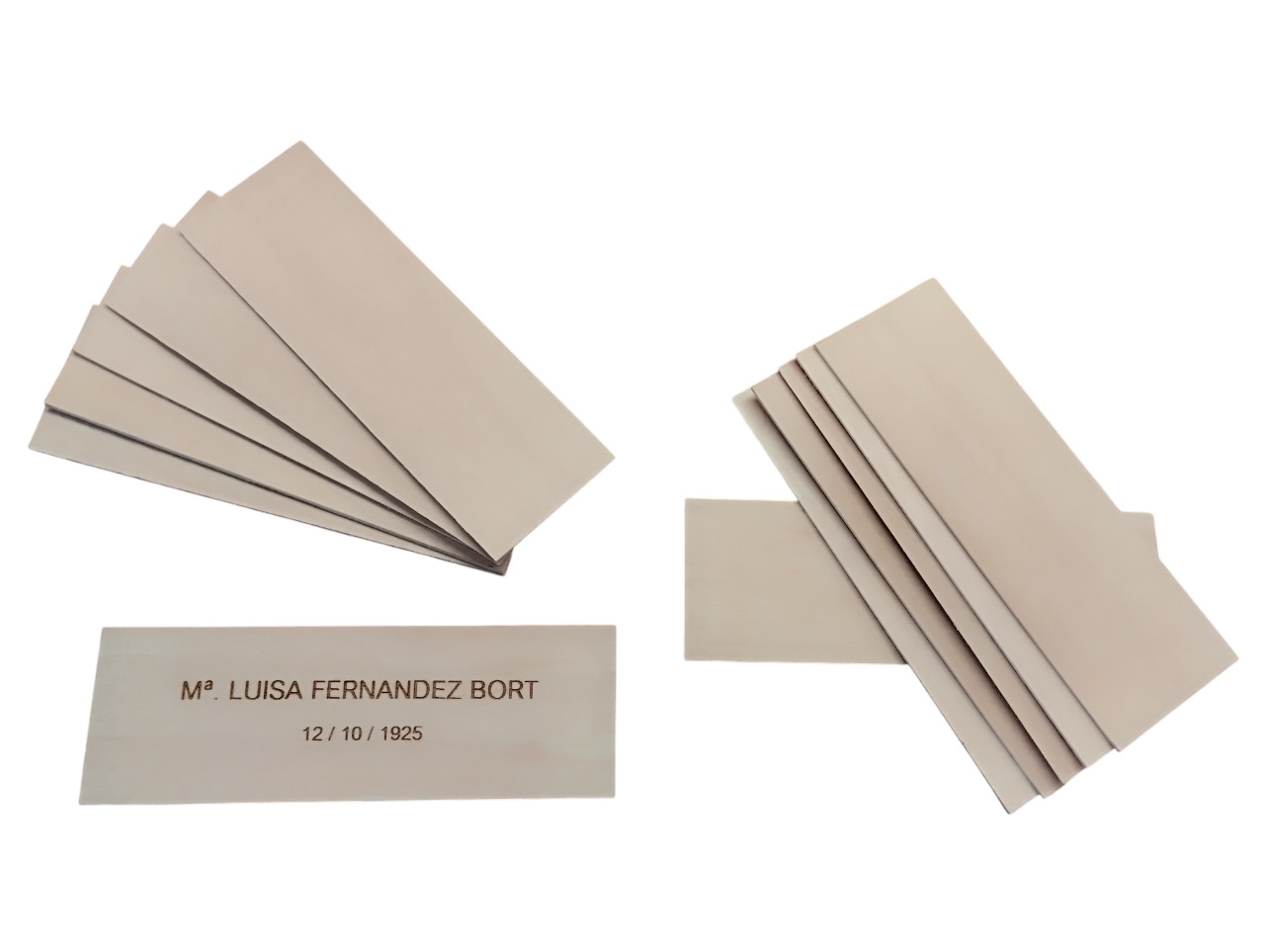 PAQUETE 50 Uds. DE PLACAS DE MADERA CONTRACHAPADA