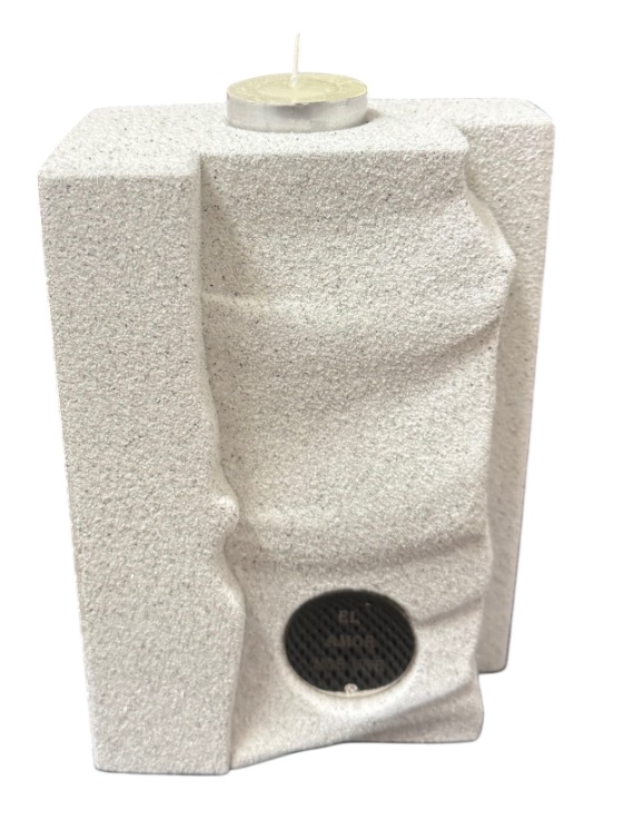 RELICARIO ESCULTURA PARA CENIZAS ROCA